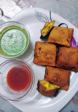 A picture of Masala pockets.