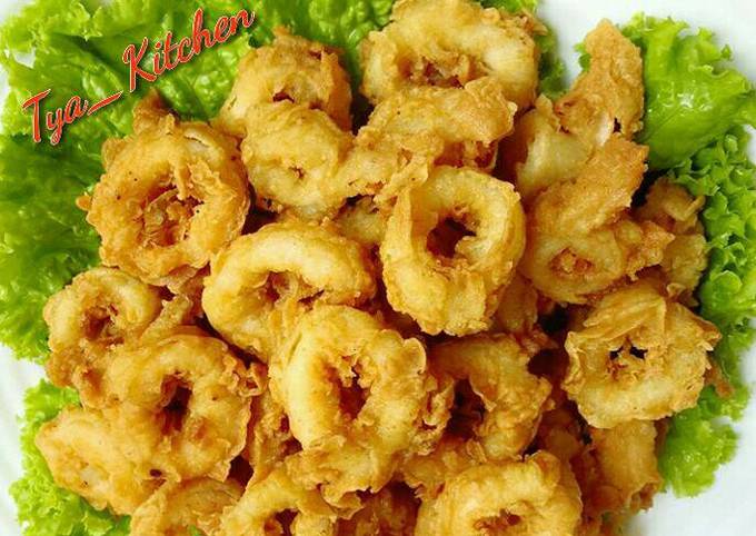 Cumi Crispy /Goreng Tepung