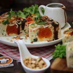 A picture of Tauhu Kukus Telur Masin.