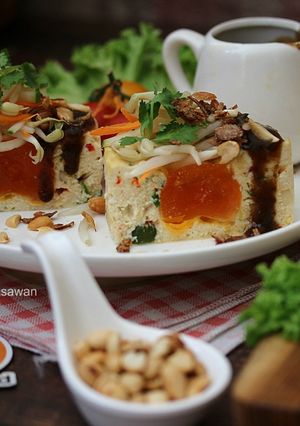 Gambar Tauhu Kukus Telur Masin