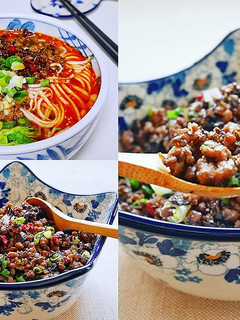 家常川味小麵&芽菜肉臊子 的食譜成品照片
