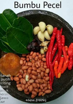 Foto resep 042. Bumbu Pecel
