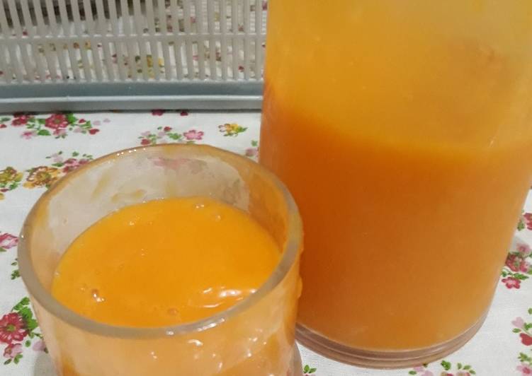 Cara membuat Jus Mangga  Sederhana