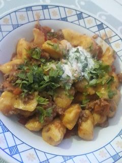 Una foto de Ñoquis de calabaza 🍝