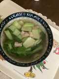 Simple bok choy chicken soup