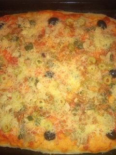 صورة لوصفة بيتزا سهلة وسريعة