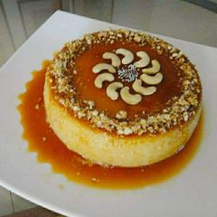 Flan pudding A picture of Flan pudding.