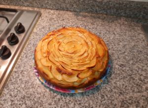 Una foto de Tarta de manzana