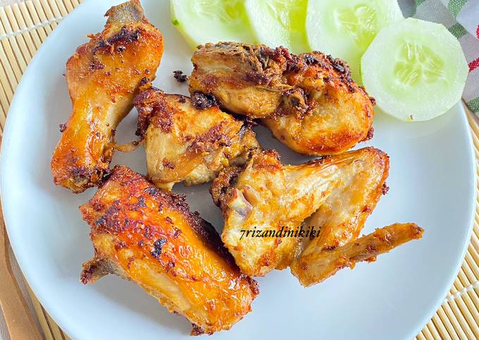 Ayam goreng bumbu simple hanya duo bawang