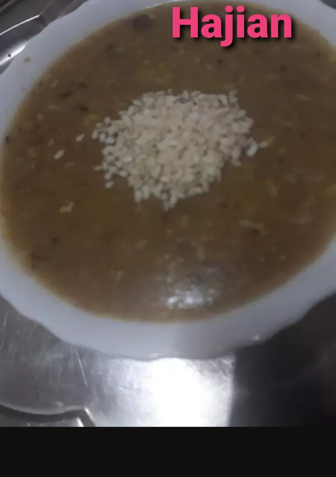 عکسی از دستور کاچی به سبک مادرم 😋❤😋