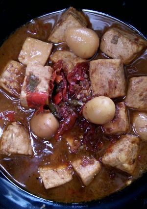Foto resep Semur Pedas Tahu Telur Puyuh