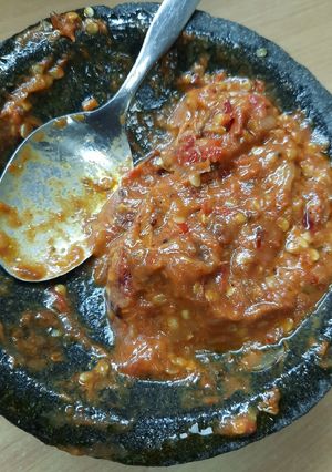 Foto resep Sambel terasi goreng