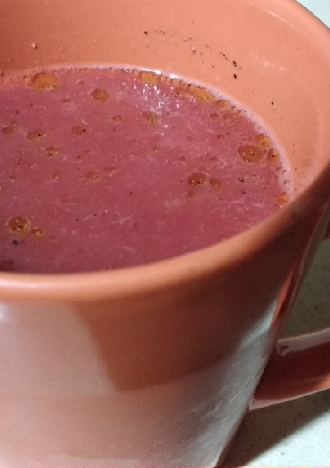 Una foto de Gazpacho de sandía y piña
