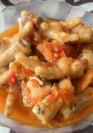 Foto resep Ceker Pedas Asam Manis