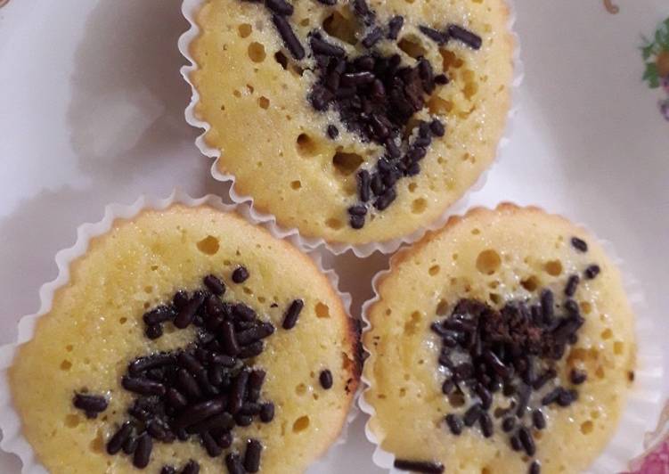 Cup cake panggang anti gagal
