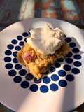 Crumble de peras y almendras 🙌🏽