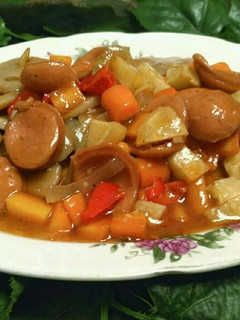 Foto resep Bakso Sosis saus Barbeque
