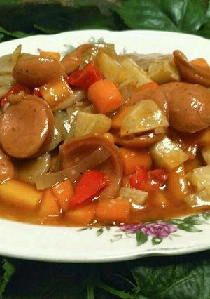 Foto resep Bakso Sosis saus Barbeque