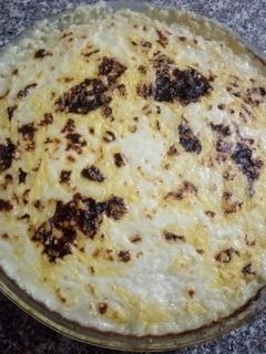 صورة لوصفة ارز بصلصة البيشاميل