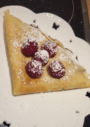A picture of Nutella crêpes 🥞.