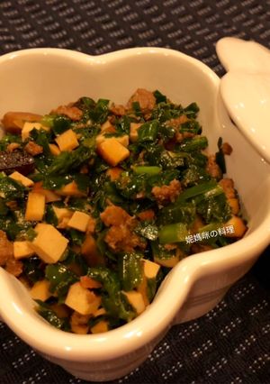 韭菜拌料 的食譜成品照片