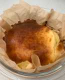 Tarta de queso fit en freidora de aire