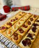 Canapés de Navidad fáciles, originales y listos en 15 minutos