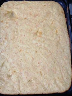 Una foto de Fainá de queso y zanahoria