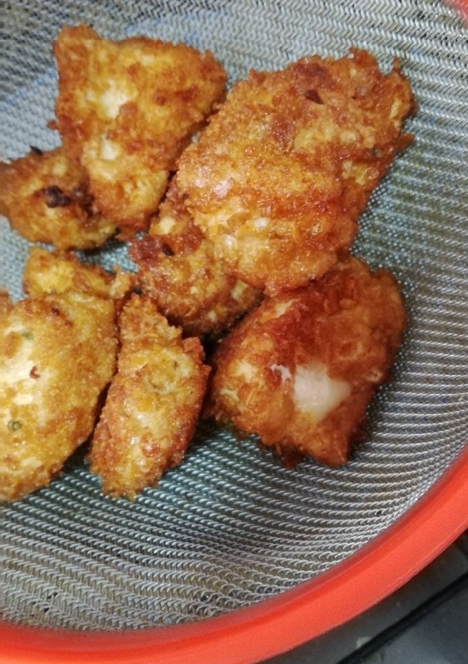 Una foto de Tacos de pechuga de pollo rellenos