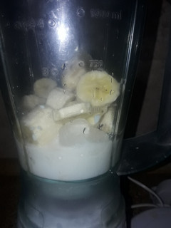 Una foto de Licuado de banana