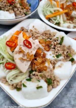 Hình của món Bánh Đúc Cốt Dừa_Từ Bột Pha Sẵn.
