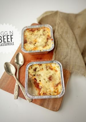 Foto resep Egg and Beef Casserole (Ketopad_CP_SavorySnack)