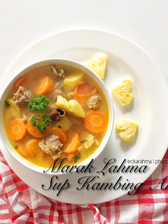 Foto resep Marak Lahma - Sop Kambing Arab