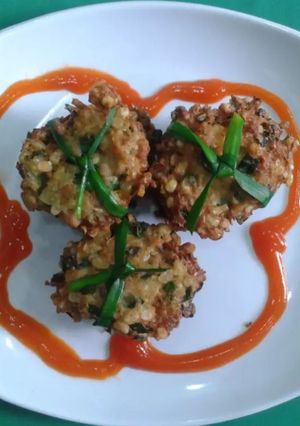 Hình của món Bánh Bắp Chiên Giòn.