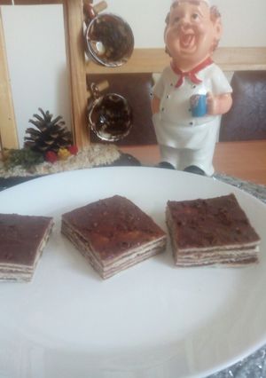 O poză a rețetei Prăjitura pe dosul tăvii!.