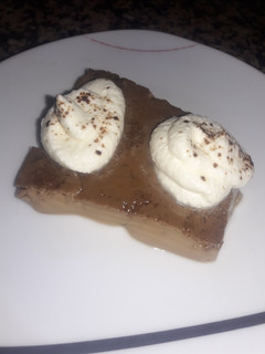 Una foto de Flan de café