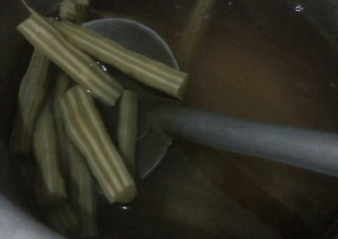 Bagaimana Menyiapkan Sayur asem klentang #BikinRamadanBerkesan yang Menggugah Selera