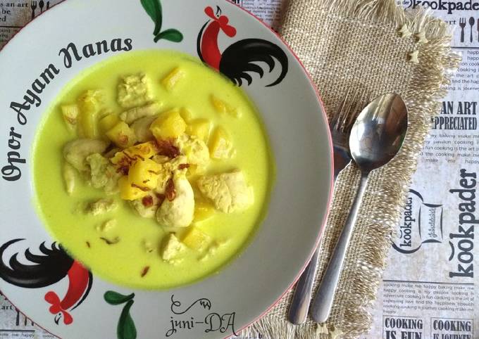 Opor Ayam Nanas*khas Palembang