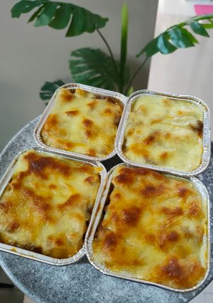 Foto resep Baked Macaroni Bolognese
