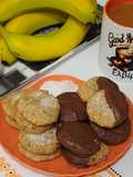Cookies μπανάνας με ινδοκάρυδο