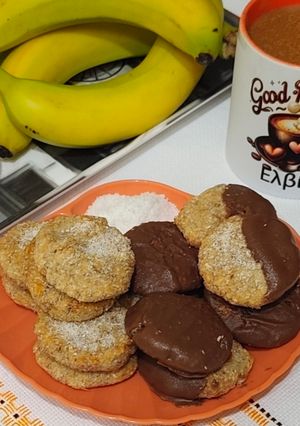 Φωτογραφία της συνταγής Cookies μπανάνας με ινδοκάρυδο