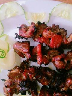 Hình của món Thịt nướng kiểu BBQ.
