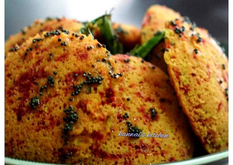 Recipe: To Try At Home Beetroot dhokla in idli moulds
