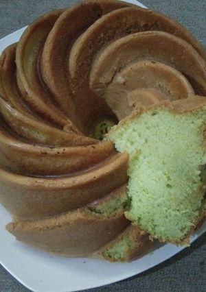 Foto resep Bolu pandan panggang 6 telur