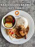 Nasi Dagang Basmati (Rice Cooker)