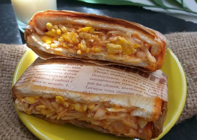 Resep Sandwich Toast ala cafe super simple yang Lezat Sekali