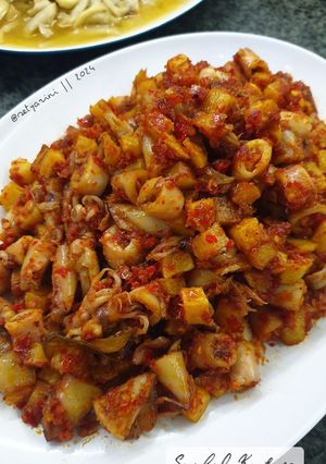 Foto resep Sambal Kentang Cumi Asin