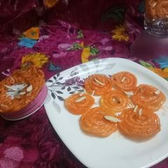 A picture of Instant jalebi.