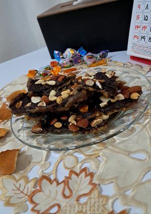 عکسی از دستور بار خرما و شکلات