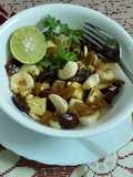 Apple Banana Dry Fruits Chaat